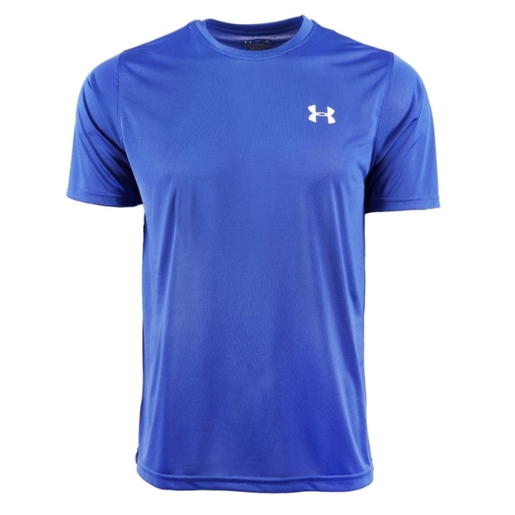 2/$25 LAST ONE!! UNDER ARMOUR Men's Heatgear Tech Tee Royal Blue Size Small - Picture 6 of 7